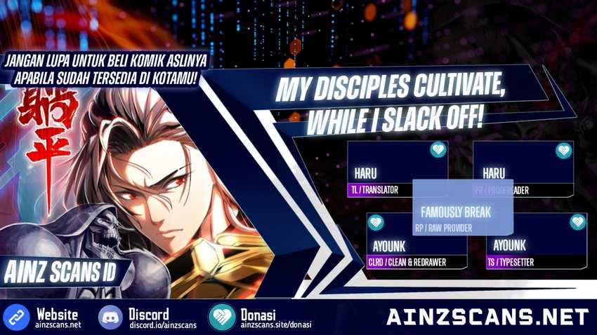 Komik My Disciples Cultivate, While I Slack Off! Chapter 11 gambar 1