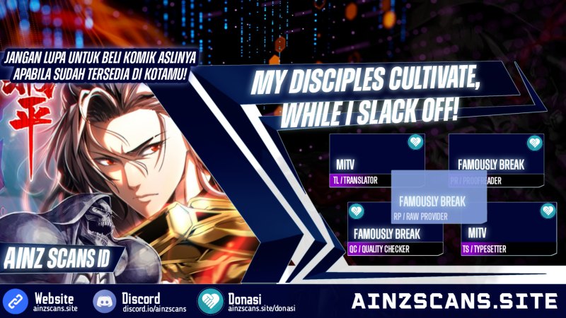 Komik My Disciples Cultivate, While I Slack Off! Chapter 01 gambar 1