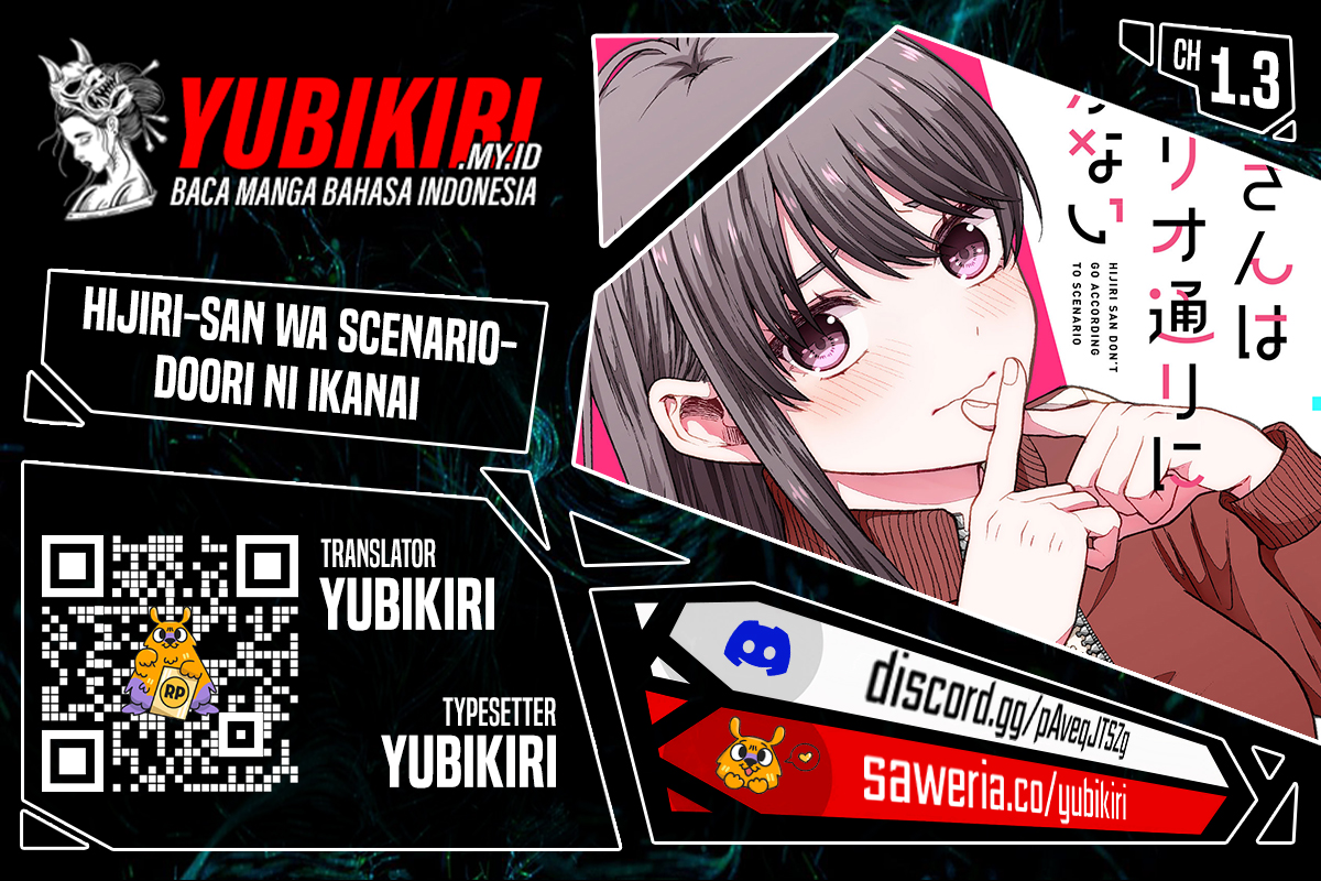 Komik Hijiri-san wa Scenario-douri ni Ikanai Chapter 01.3 gambar 1