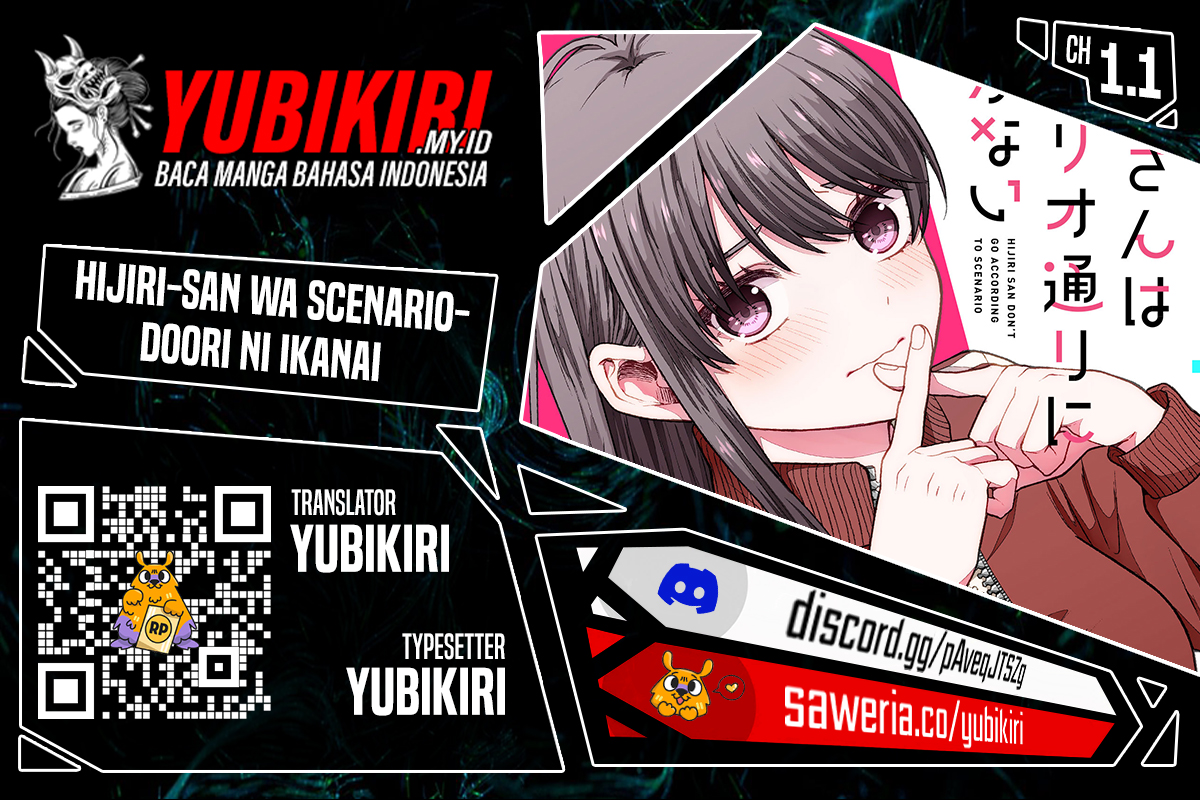 Komik Hijiri-san wa Scenario-douri ni Ikanai Chapter 01.1 gambar 1
