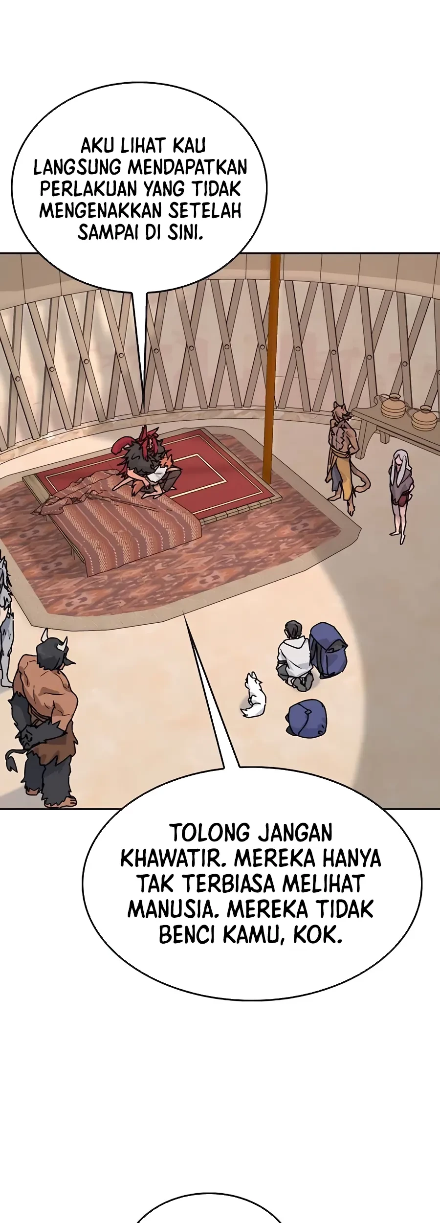 Healing Life Through Camping in Another World Chapter 16 - Halaman 54