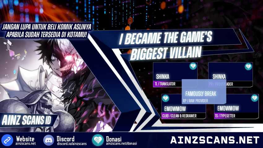 Komik I Became The Game’s Biggest Villain Chapter 33 gambar 1