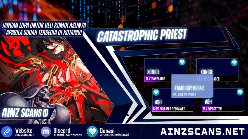 Komik Catastrophic Priest Chapter 13 gambar 1