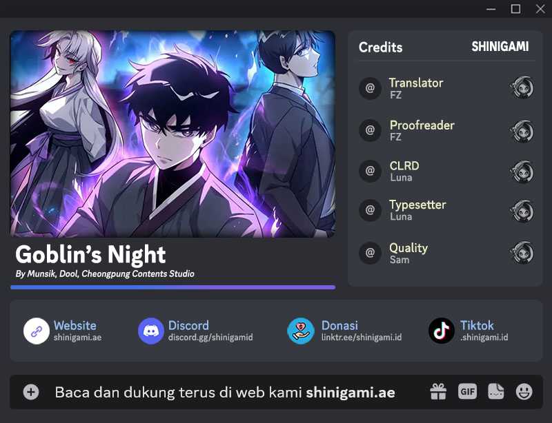 Komik Goblin’s Night Chapter 42 gambar 1