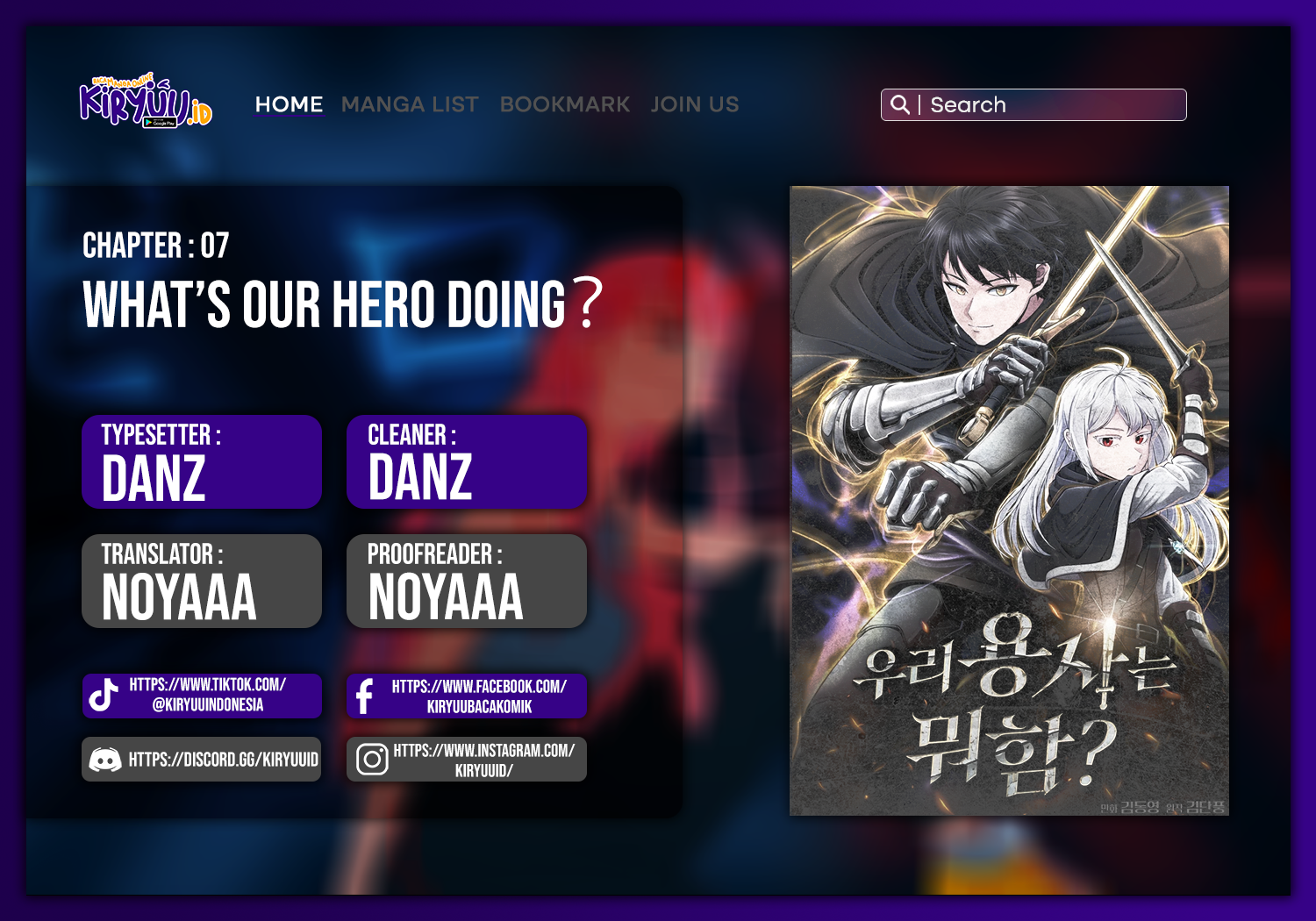 Komik What’s Our Hero Doing? Chapter 07 gambar 1