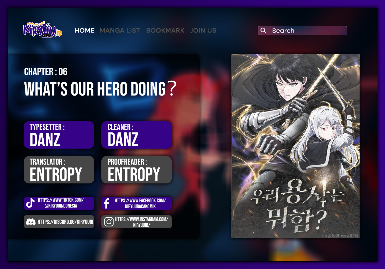 Komik What’s Our Hero Doing? Chapter 06 gambar 1