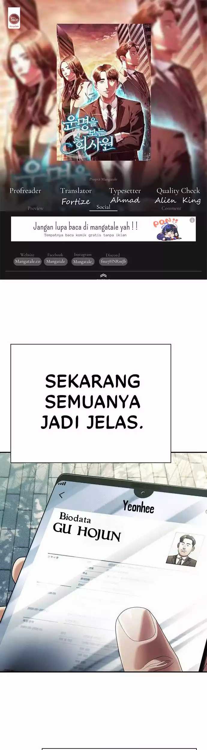 Komik Office Worker Who Sees Fate Chapter 83 gambar 1