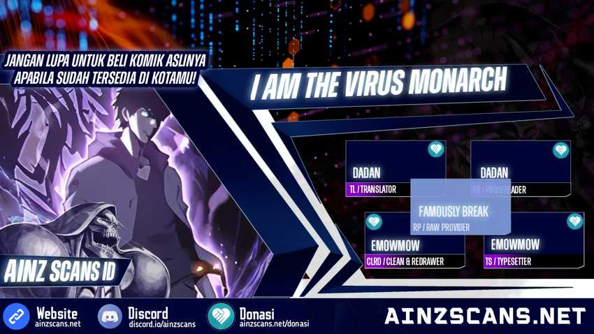 Komik I Am the Virus Monarch Chapter 13 gambar 1