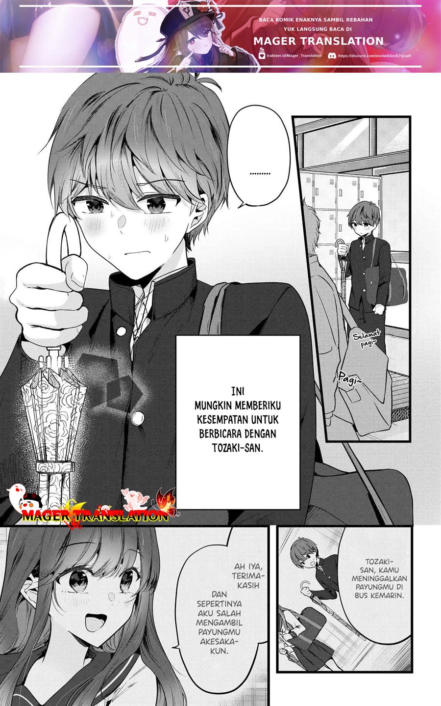 Manga Tozaki-san wa Boku ni Dake Tsumetai Chapter 03 gambar 2