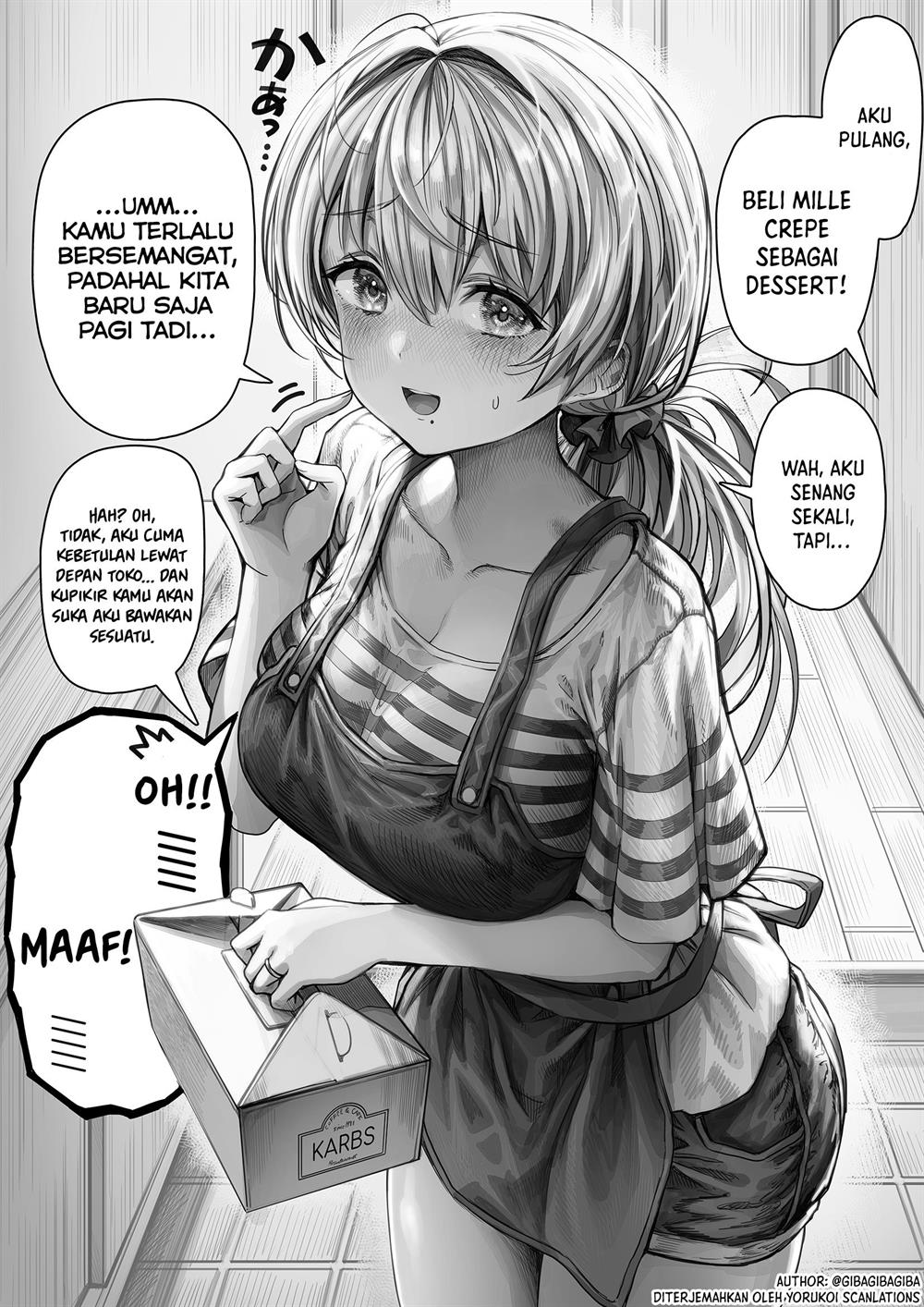 Komik Ochame na Okusan to no Nichijou Chabangoto Chapter 17 gambar 1