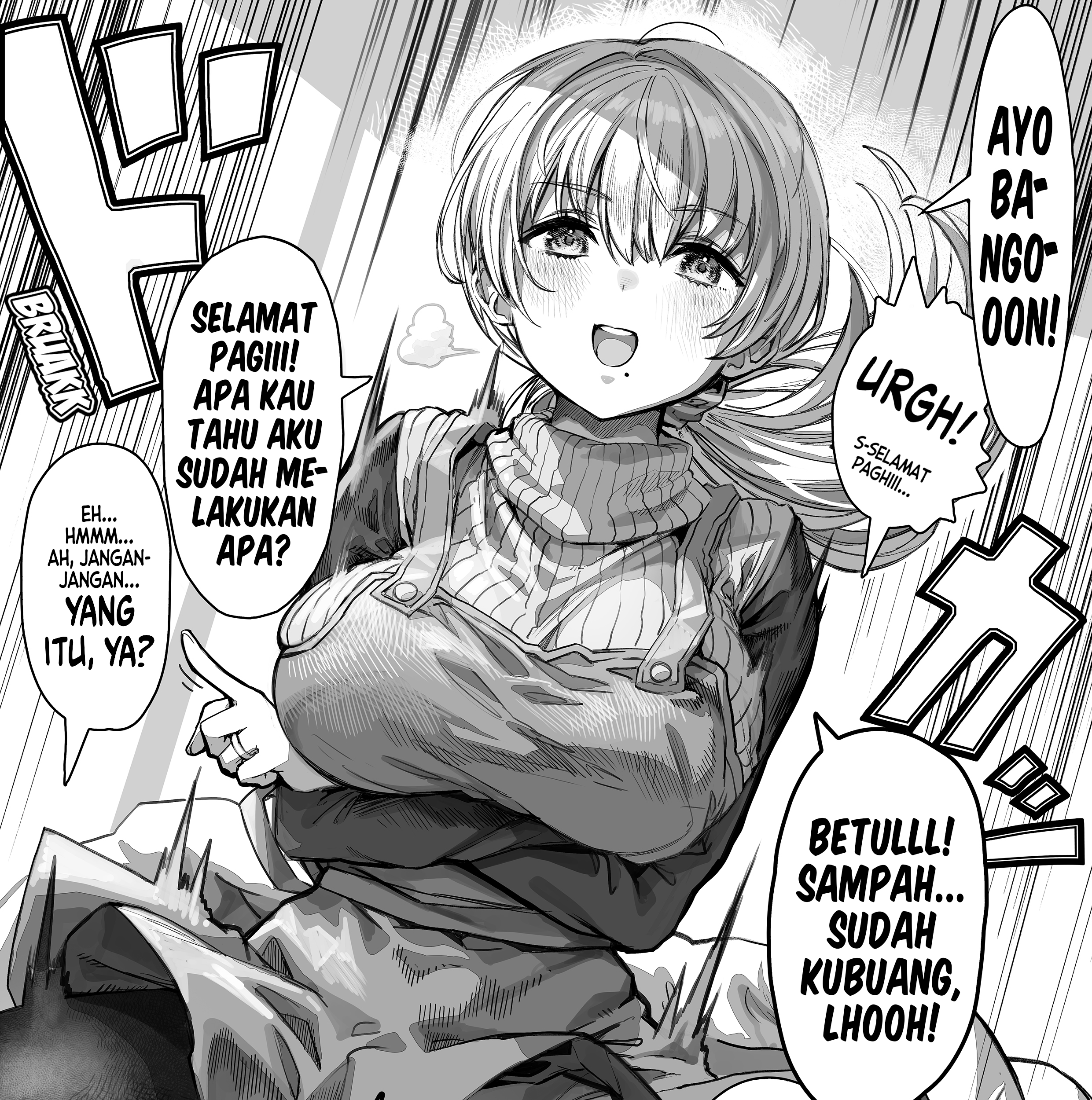 Komik Ochame na Okusan to no Nichijou Chabangoto Chapter 04 gambar 1