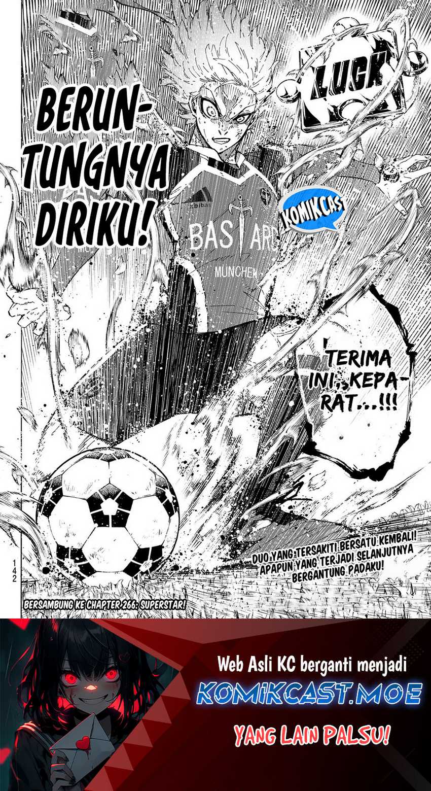 Blue Lock Chapter 265 - Halaman 19