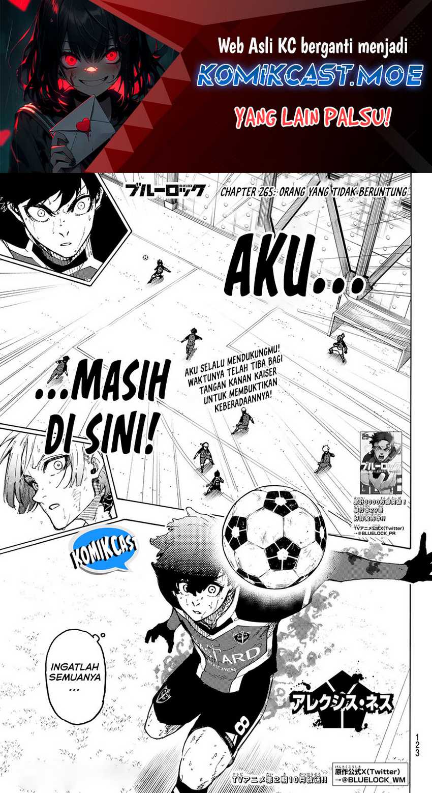 Blue Lock Chapter 265 - Halaman 2