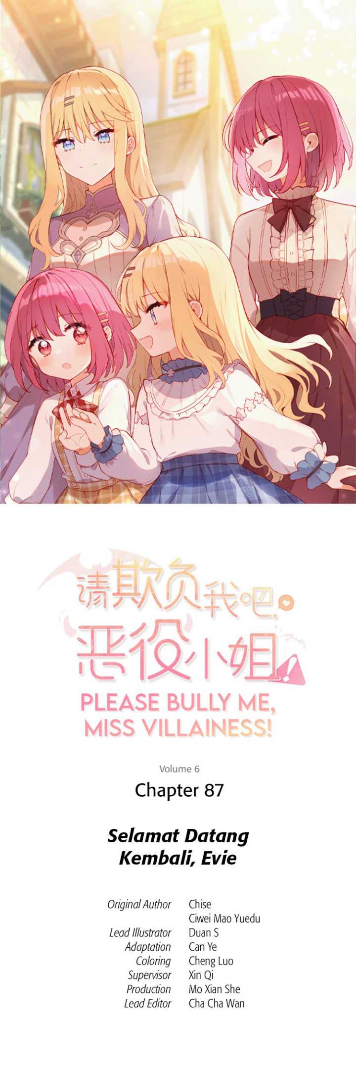 Manhua Please Bully Me, Miss Villainess! Chapter 87 gambar 2