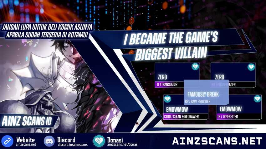 Komik I Became The Game’s Biggest Villain Chapter 35 gambar 1