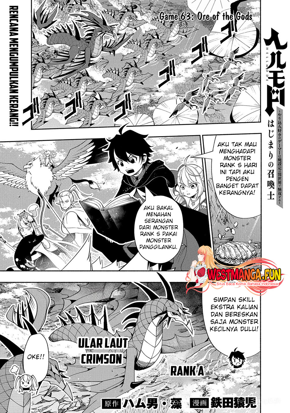Manga Hell Mode: Yarikomi Suki no Gamer wa Hai Settei no Isekai de Musou Suru Chapter 63 gambar 2