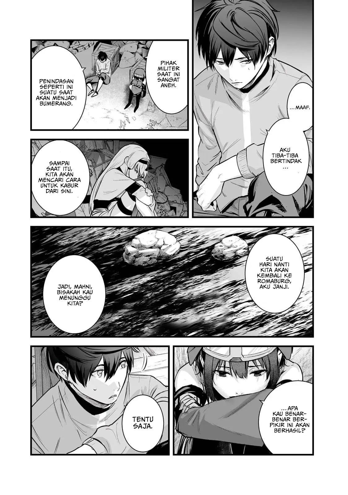 Boushoku-Hi no Ken Chapter 43 - Halaman 22