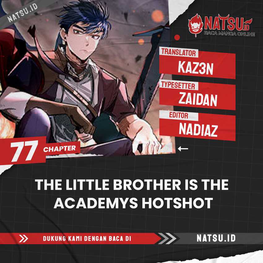 Komik The Little Brother Is the Academy’s Hotshot Chapter 77 gambar 1