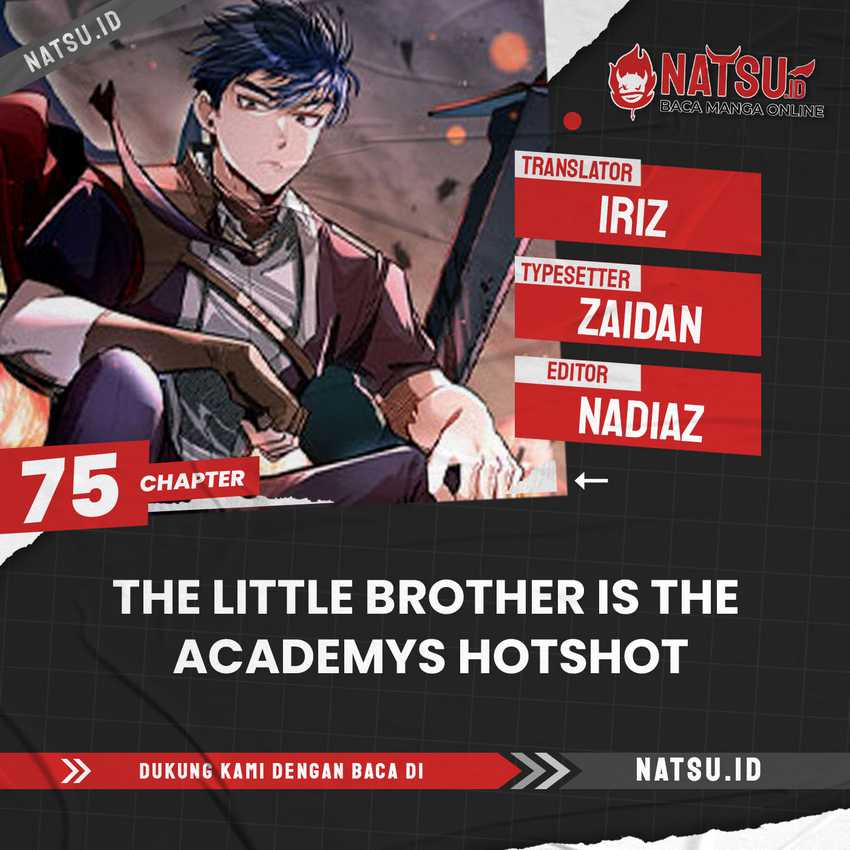 Komik The Little Brother Is the Academy’s Hotshot Chapter 75 gambar 1