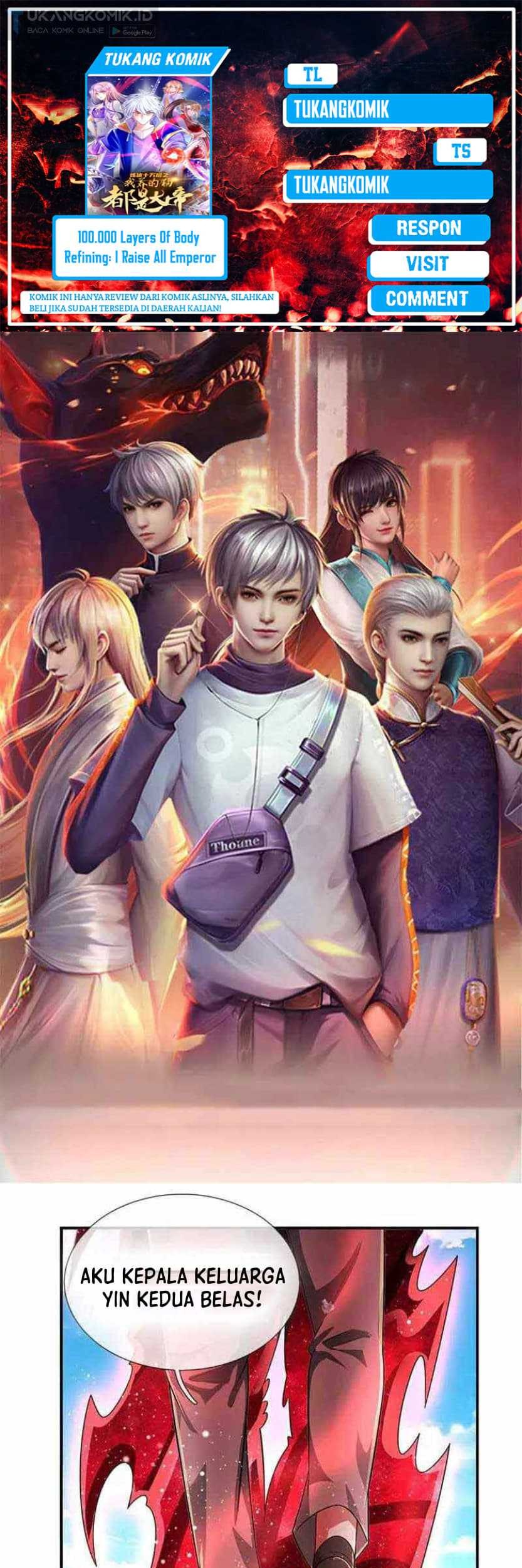 Komik 100.000 Layers Of Body Refining: I Raise All Emperor Chapter 261 gambar 1