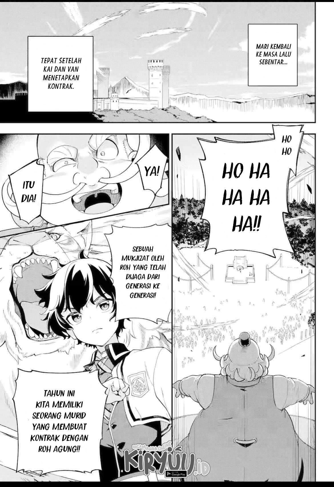 Chichi wa Eiyuu, Haha wa Seirei, Musume no Watashi wa Tenseisha Chapter 61.1 - Halaman 2