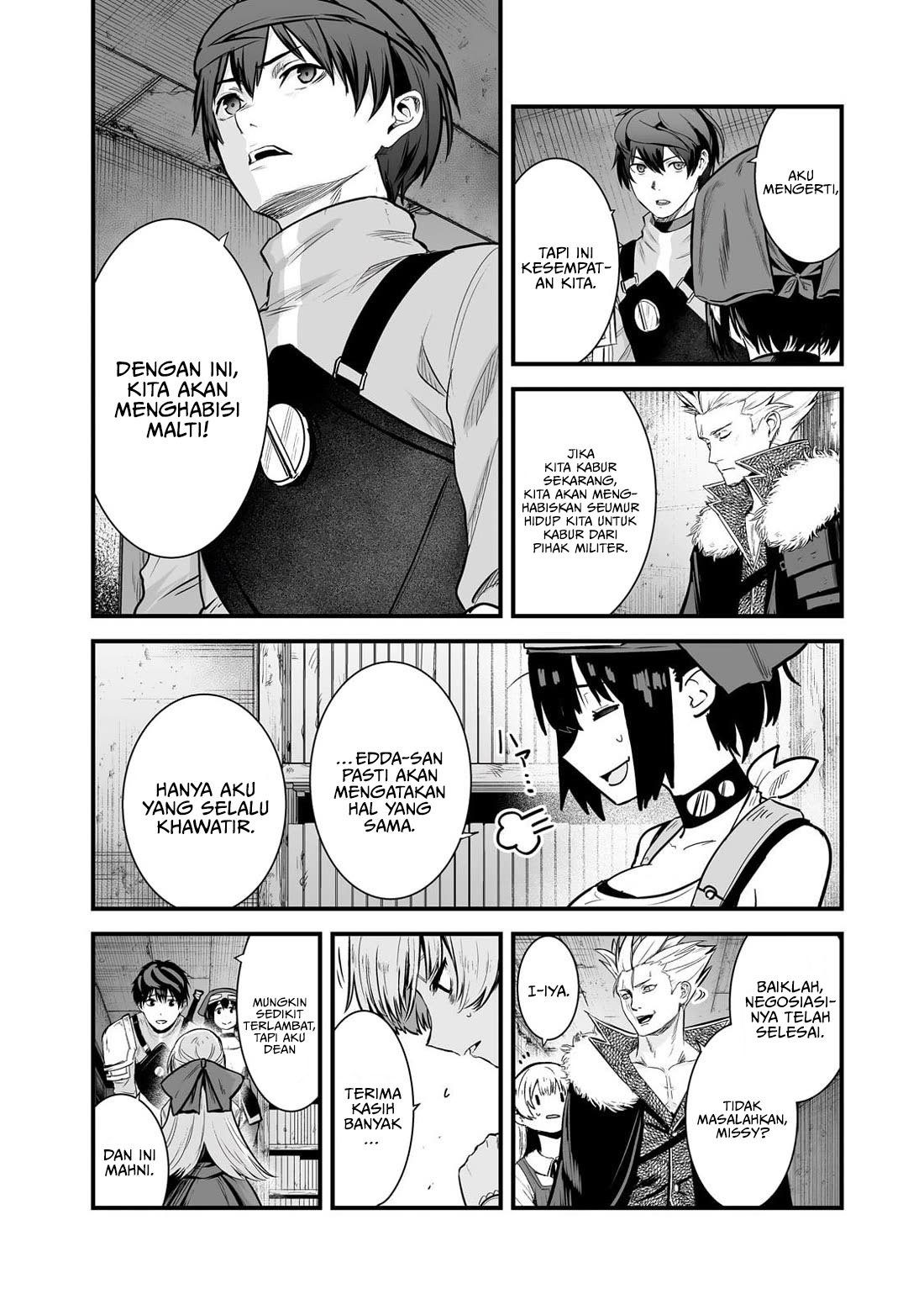 Boushoku-Hi no Ken Chapter 44 - Halaman 13