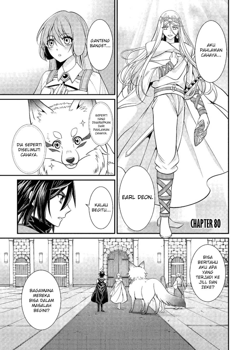 Manga Shikkoku tsukai no saikyo yusha nakama zen’in ni uragira retanode saikyo no mamono Chapter 80 gambar 2