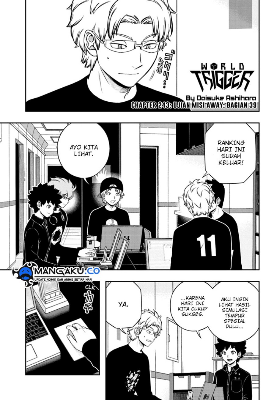 Manga World Trigger Chapter 243 gambar 2