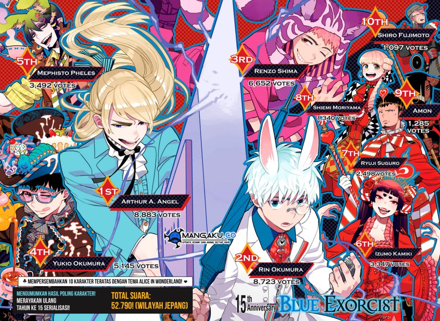 Ao no Exorcist Chapter 152 - Halaman 2