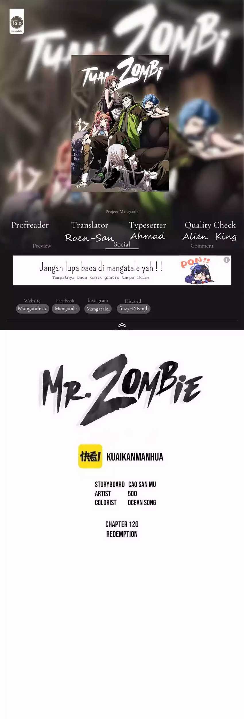 Komik Mr. Zombie Chapter 120 gambar 1