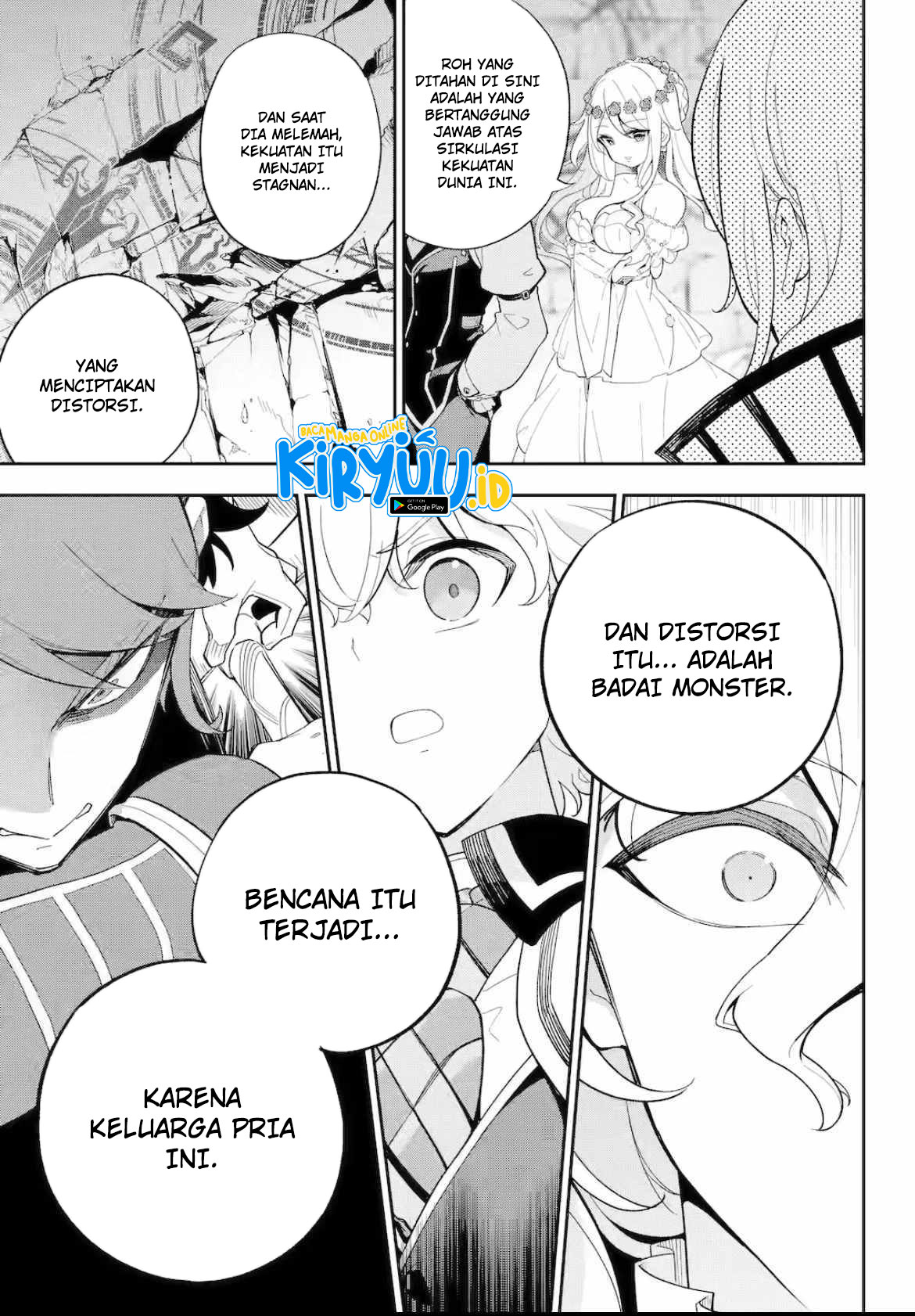 Chichi wa Eiyuu, Haha wa Seirei, Musume no Watashi wa Tenseisha Chapter 61.2 - Halaman 2