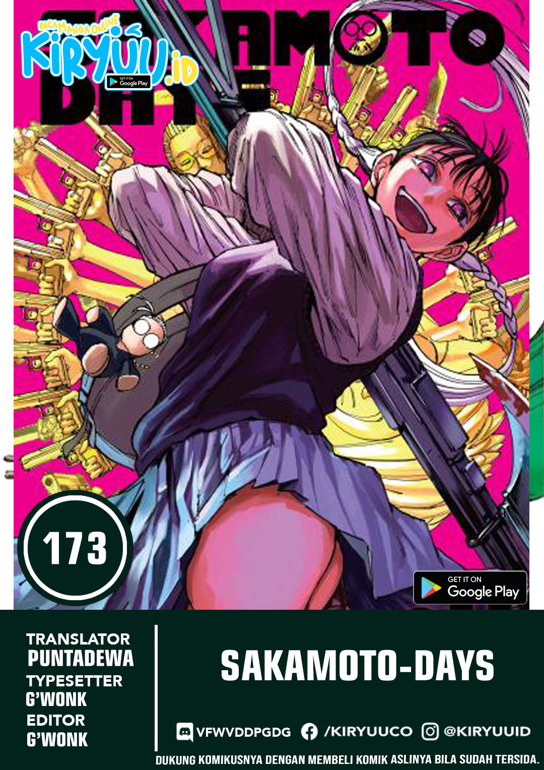 Komik Sakamoto Days Chapter 173 gambar 1