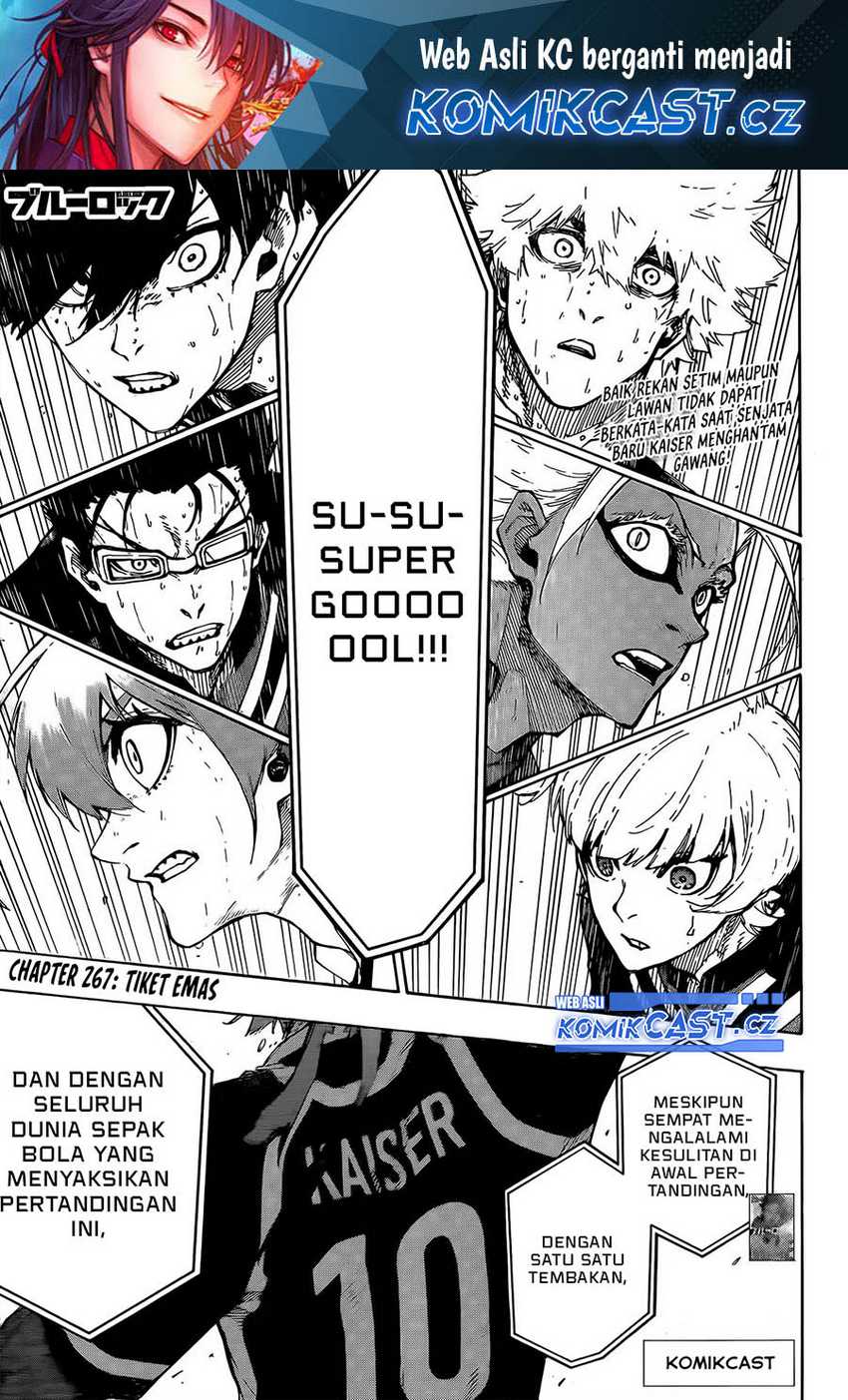 Blue Lock Chapter 267 - Halaman 2
