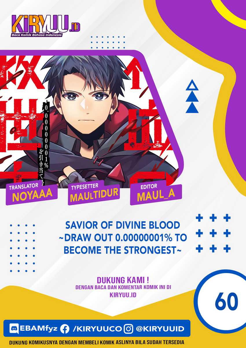 Komik Savior of Divine Blood ~Draw Out 0.00000001% to Become the Strongest~ Chapter 60 gambar 1
