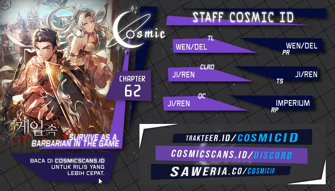 Komik Survive as a Barbarian in the Game Chapter 62 gambar 1