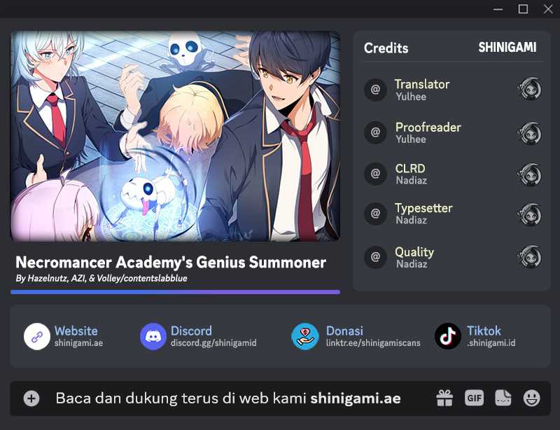 Komik Necromancer Academy’s Genius Summoner Chapter 117 gambar 1