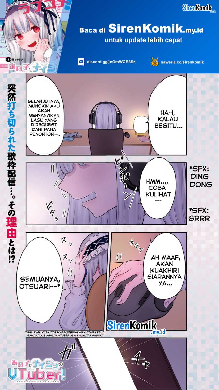 Manga Ano Ko ni Naisho no VTUBER! Chapter 01 gambar 2