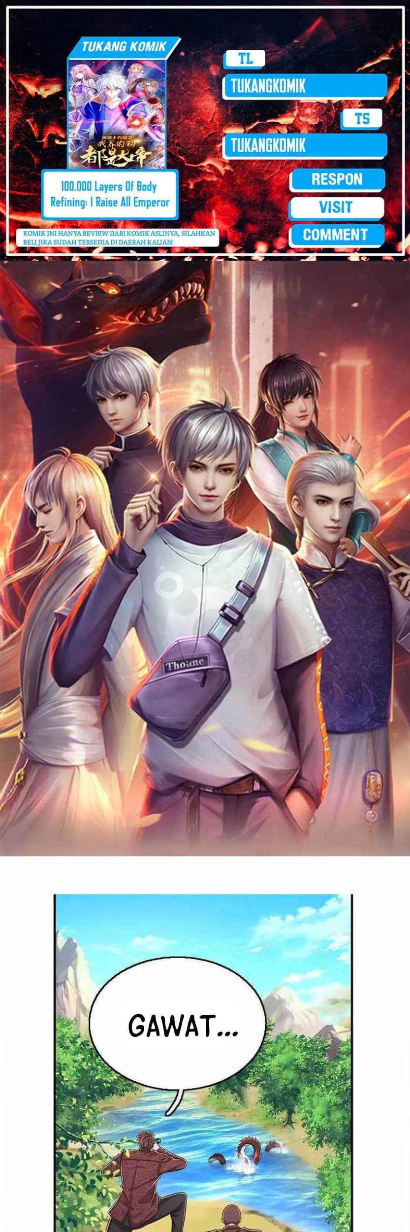 Komik 100.000 Layers Of Body Refining: I Raise All Emperor Chapter 265 gambar 1