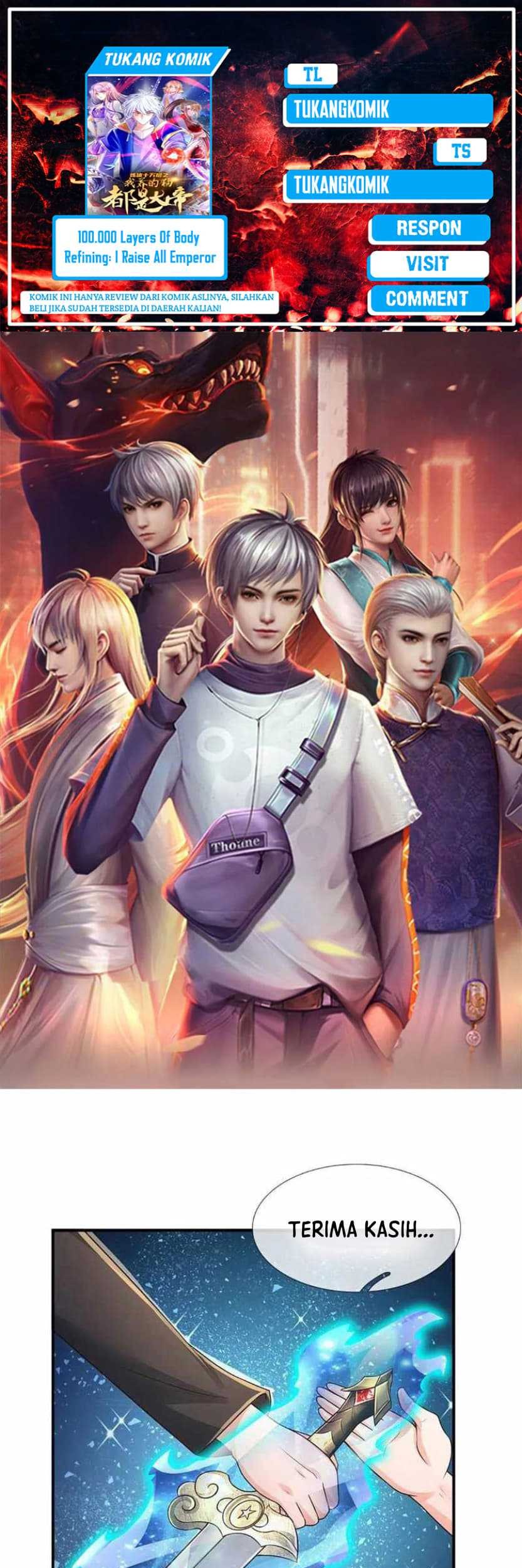 Komik 100.000 Layers Of Body Refining: I Raise All Emperor Chapter 264 gambar 1