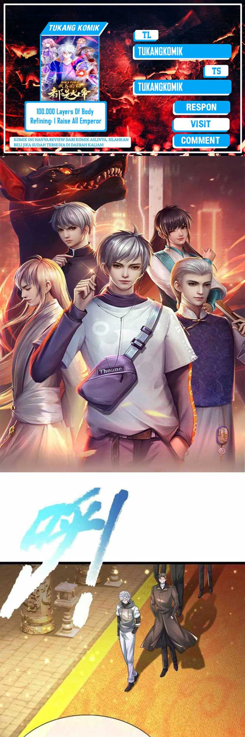 Komik 100.000 Layers Of Body Refining: I Raise All Emperor Chapter 268 gambar 1