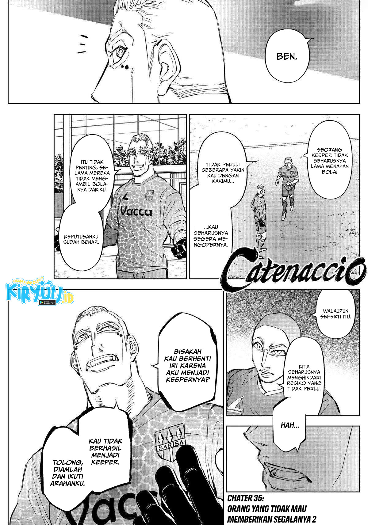 Catenaccio Chapter 35 - Halaman 2