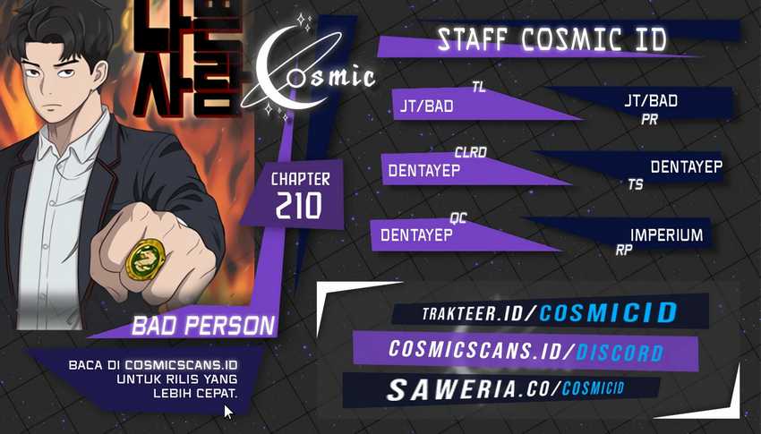 Komik A Bad Person Chapter 210 gambar 1