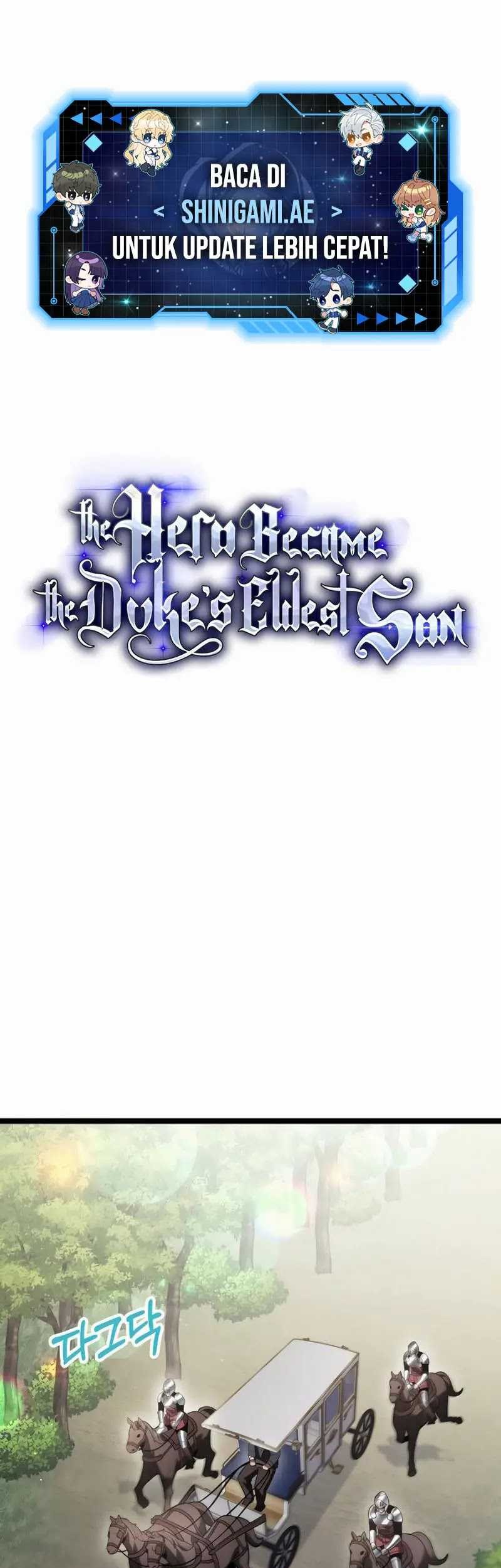 Manhwa The Hero Became The Duke’s Eldest Son Chapter 17 gambar 2