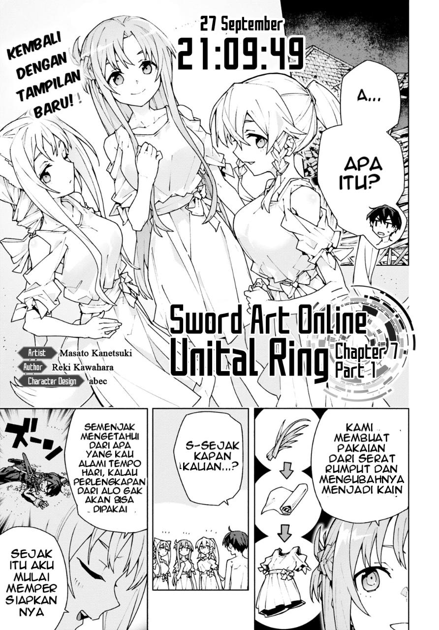 Manga Sword Art Online Unital Ring Chapter 07 gambar 2