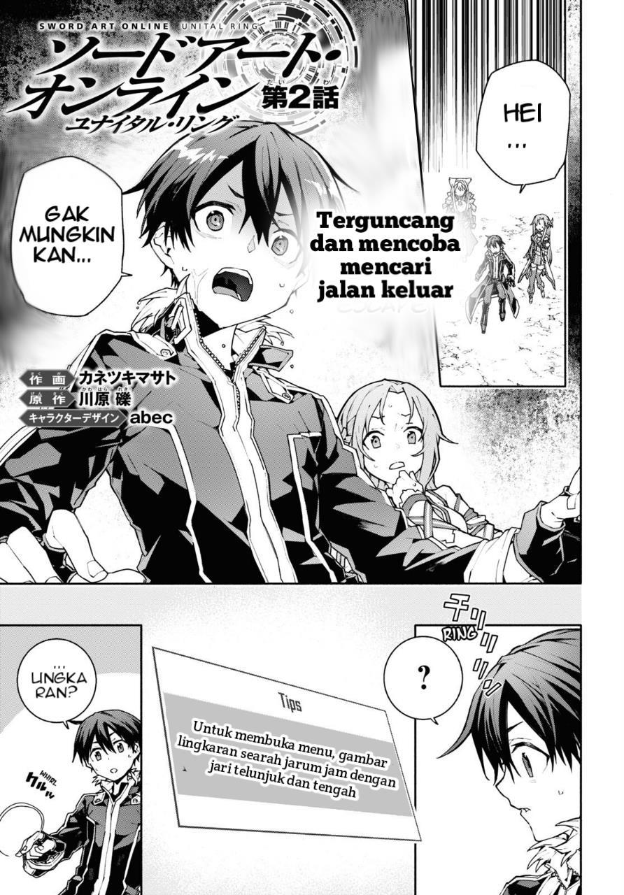 Manga Sword Art Online Unital Ring Chapter 02 gambar 2