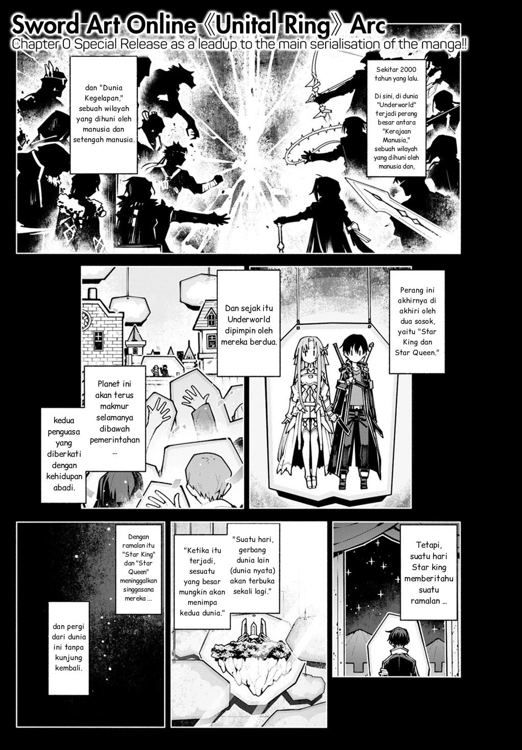 Komik Sword Art Online Unital Ring Chapter 00.1 gambar 1