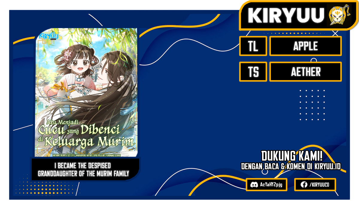 Komik I Became the Despised Granddaughter of the Murim Family Chapter 34 gambar 1