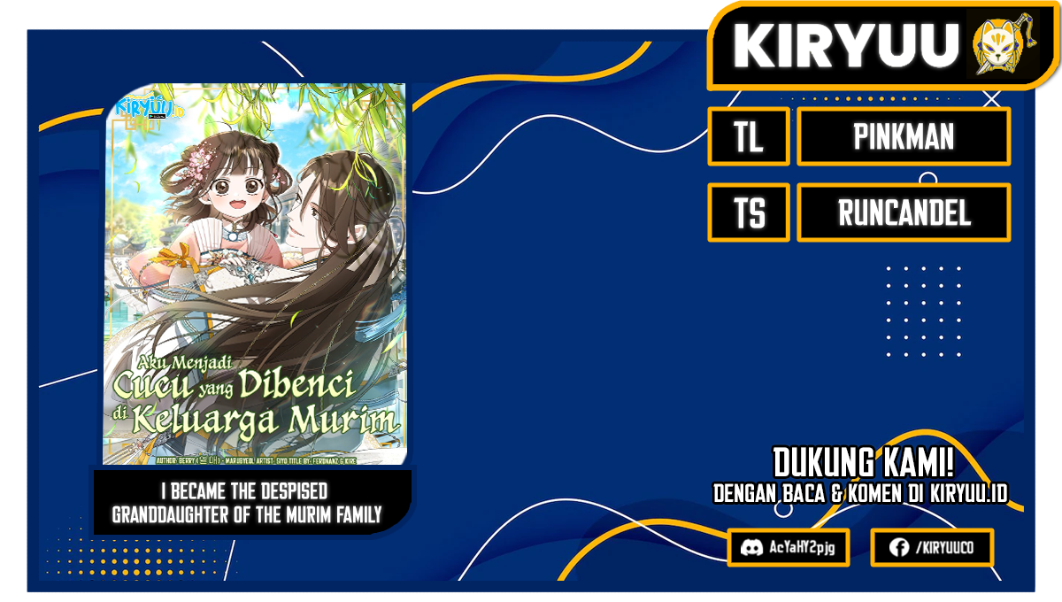 Komik I Became the Despised Granddaughter of the Murim Family Chapter 09 gambar 1