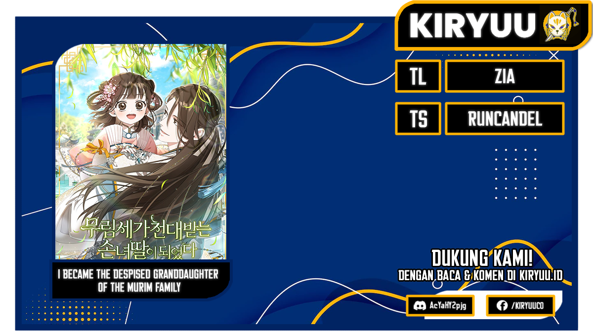 Komik I Became the Despised Granddaughter of the Murim Family Chapter 01 gambar 1