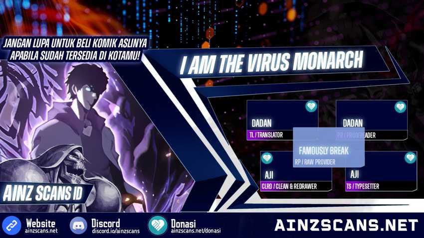 Komik I Am the Virus Monarch Chapter 16 gambar 1